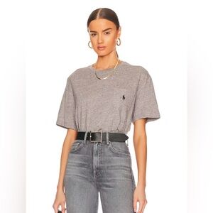 Short Sleeve Pocket T-Shirt in Dark Vintage Heather
Polo Ralph Lauren size small